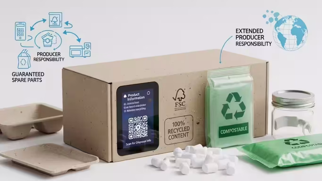 Schema dei componenti di sostenibilità